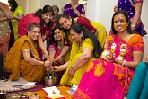 IMG_3034   Meera's Pithi : celebration, ceremony, colourful, gujarati, happy, hindu, mosad, mosaru, oil, pithi, wedding, yellow